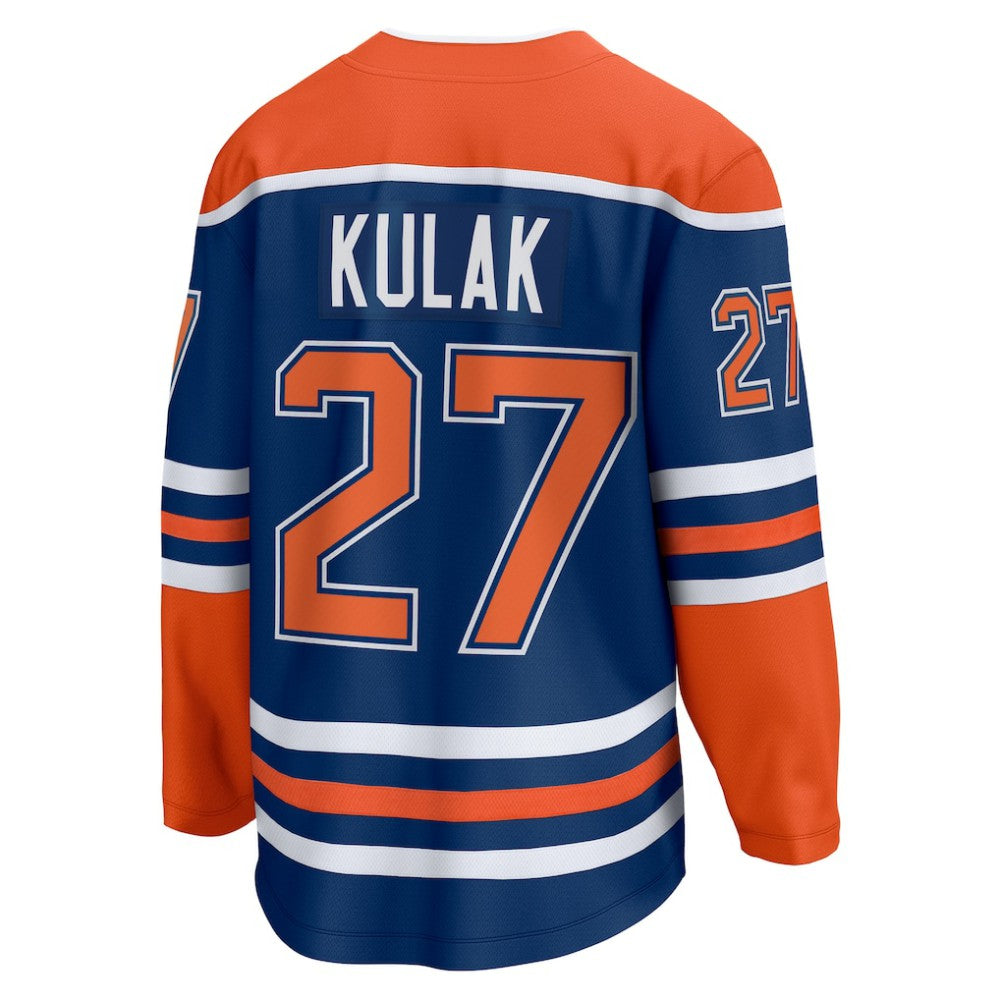 Brett Kulak Edmonton Oilers Fanatics Home Breakaway Player Jersey - Royal | US 5146742