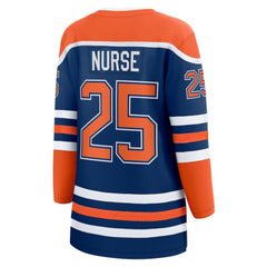 Darnell Nurse Edmonton Oilers Fanatics Women's Home Breakaway Player Jersey - Royal | US 5146748