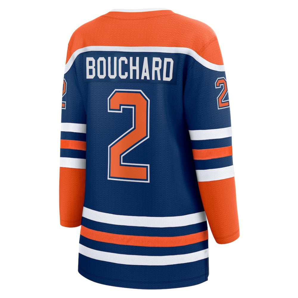 Evan Bouchard Edmonton Oilers Fanatics Women's Home Breakaway Player Jersey - Royal | US 5146751