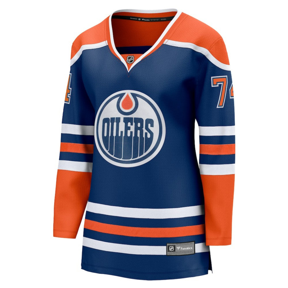 Stuart Skinner Edmonton Oilers Fanatics Women's Home Breakaway Player Jersey - Royal | US 5146756