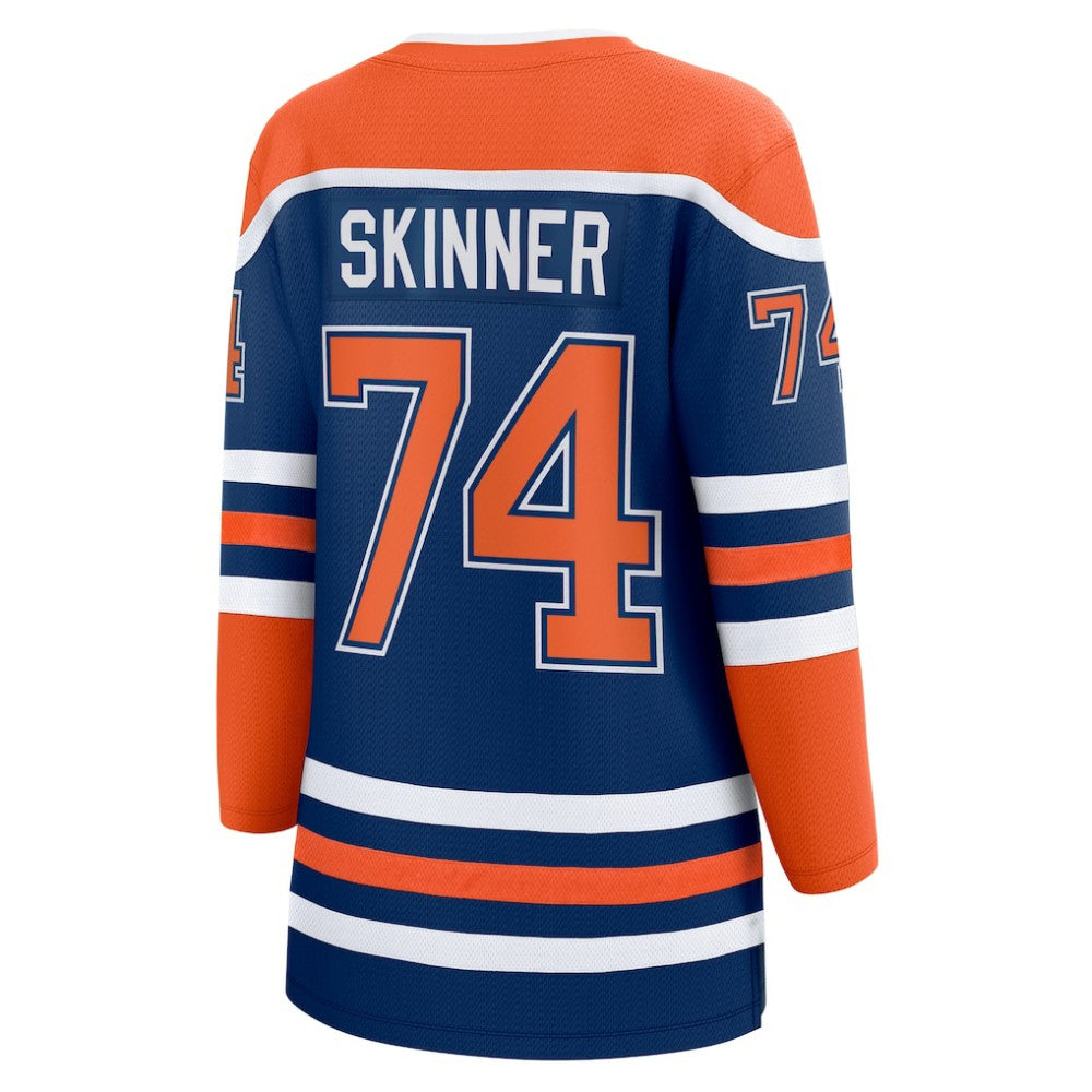 Stuart Skinner Edmonton Oilers Fanatics Women's Home Breakaway Player Jersey - Royal | US 5146756