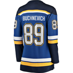 Pavel Buchnevich St. Louis Blues Fanatics Women's Home Breakaway Player Jersey - Blue | US 5148708