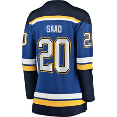 Brandon Saad St. Louis Blues Fanatics Women's Home Breakaway Player Jersey - Blue | US 5148713