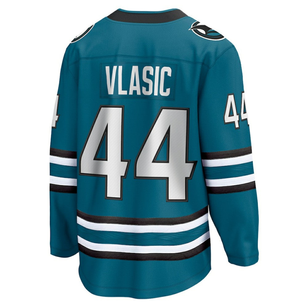 Marc-Edouard Vlasic San Jose Sharks Fanatics Home Breakaway Player Jersey - Teal | US 5148760