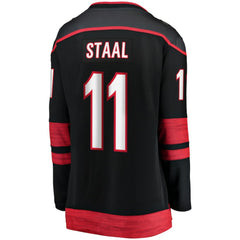 Jordan Staal Carolina Hurricanes Fanatics Women's Home Captain Patch Breakaway Player Jersey - Black | US 5148815