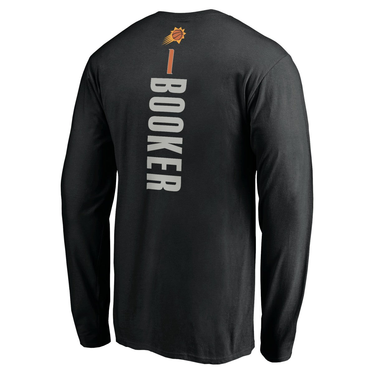 Devin Booker Phoenix Suns Playmaker Name & Number Long Sleeve T-Shirt Black outlet