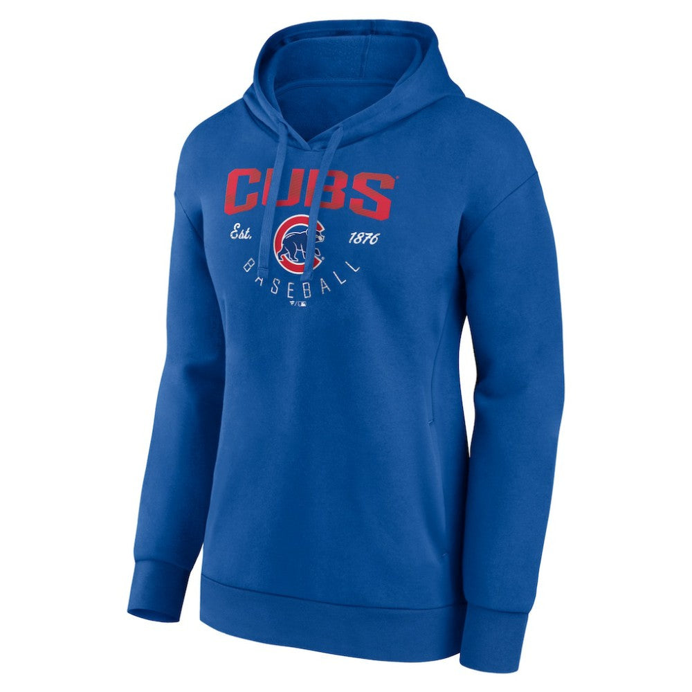 Chicago Cubs Women's Team Live For It Pullover Hoodie - Royal Hoodies
