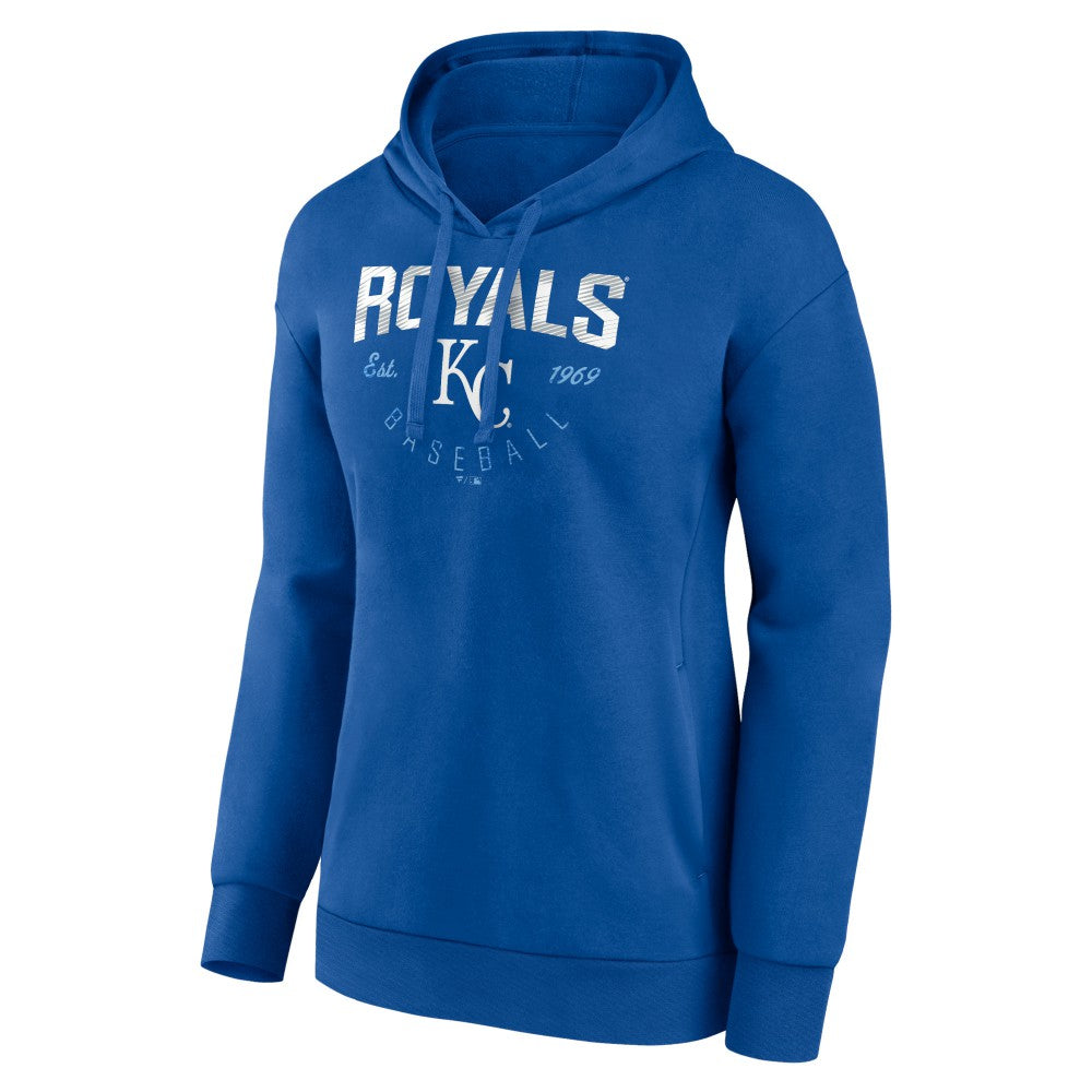 Kansas City Royals Women's Team Live For It Pullover Hoodie - Royal Hoodies