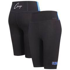Chicago Cubs Pro Standard Women's City Scape Bike Shorts - Black Shorts