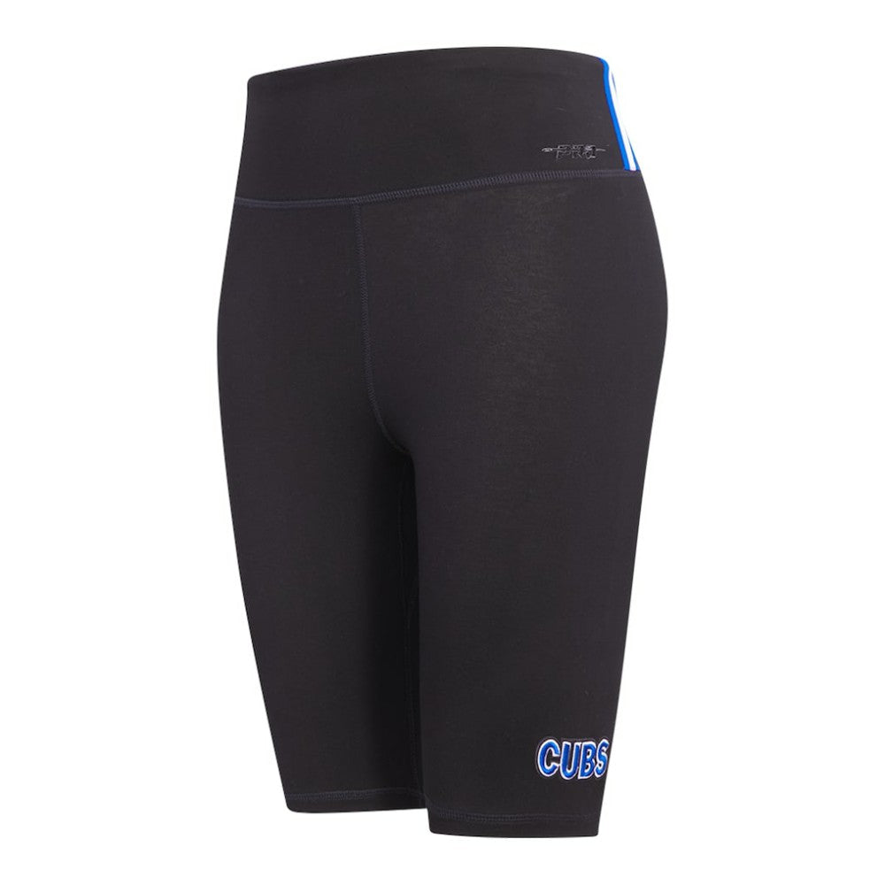 Chicago Cubs Pro Standard Women's City Scape Bike Shorts - Black Shorts