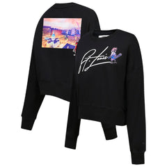 St. Louis Cardinals Pro Standard Women's City Scape Pullover Sweatshirt - Black Pullover