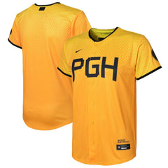 Pittsburgh Pirates Nike Preschool City Connect Replica Jersey - Gold Jerseys