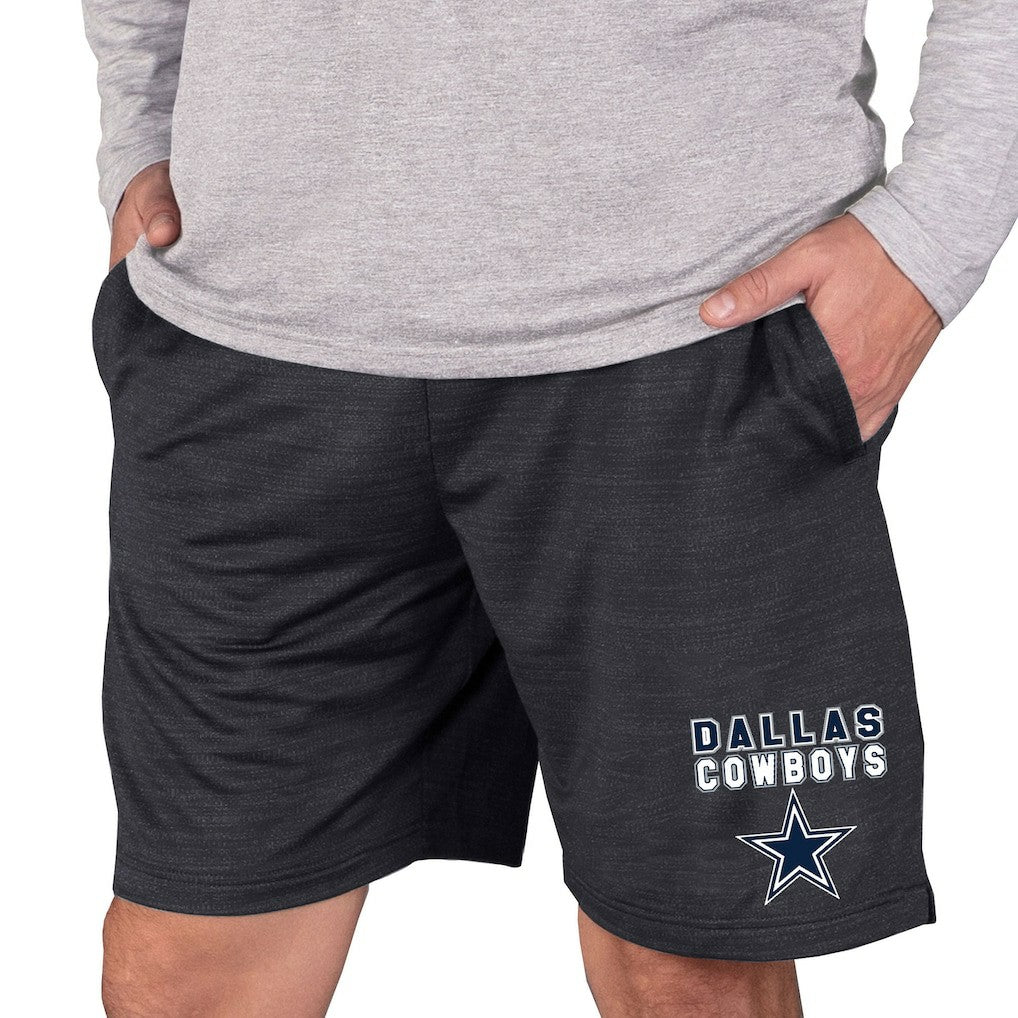 Dallas Cowboys Concepts Sport Bullseye Knit Jam Shorts - Charcoal Shorts