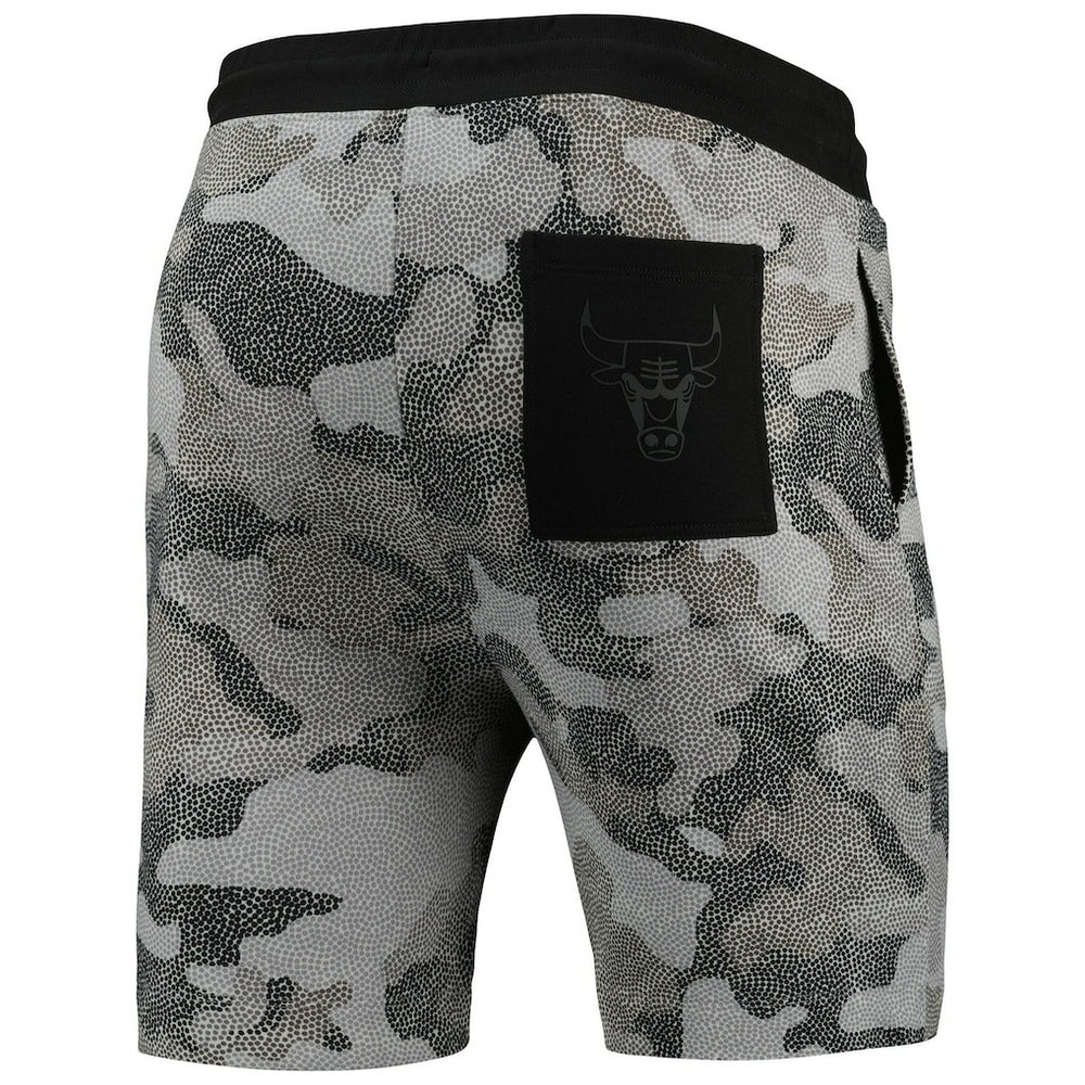 Chicago Bulls NBA x Hugo Boss Slam Camo Shorts Black