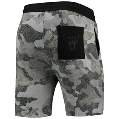 Chicago Bulls NBA x Hugo Boss Slam Camo Shorts Black