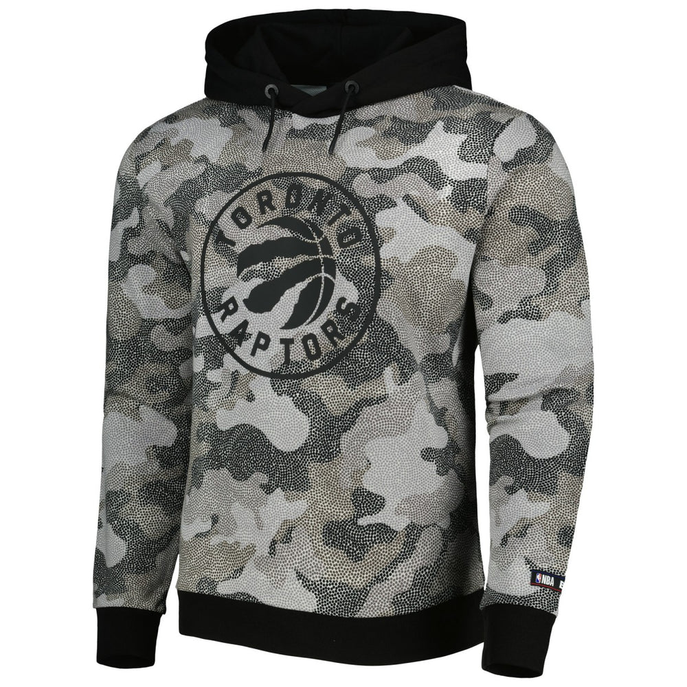 Toronto Raptors Hugo Boss Camo Pullover Hoodie Black