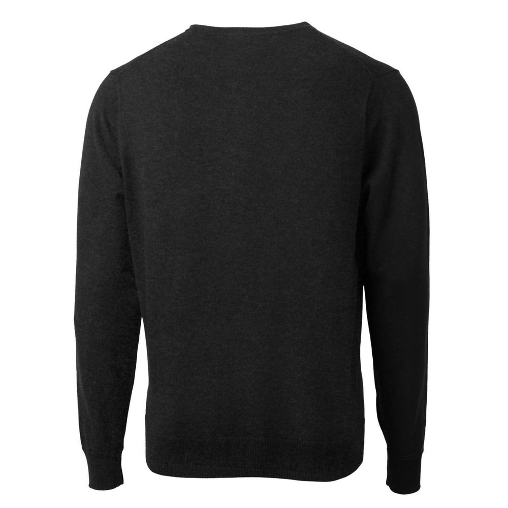 Detroit Lions Cutter & Buck Throwback Logo Lakemont Tri-Blend Big & Tall V-Neck Pullover Sweater - Black Pullover
