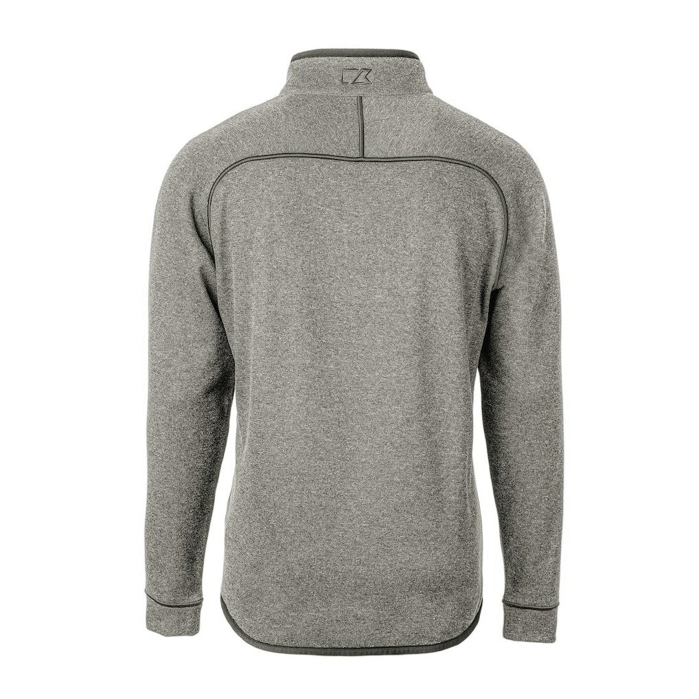 Indianapolis Colts Cutter & Buck Mainsail Sweater-Knit Big & Tall Half-Zip Pullover Jacket - Heather Gray Pullover