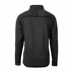 Detroit Lions Cutter & Buck Mainsail Sweater-Knit Big & Tall Half-Zip Pullover Jacket - Heather Charcoal Pullover