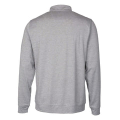 Atlanta Falcons Cutter & Buck Stealth Heathered Big & Tall Throwback Logo Quarter-Zip Pullover Top - Gray Pullover