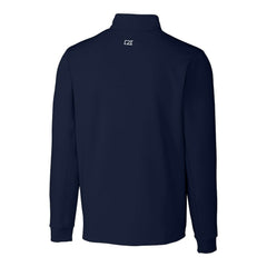 Chicago Bears Cutter & Buck Throwback Logo Traverse Stretch Quarter-Zip Big & Tall Pullover Top - Navy Pullover