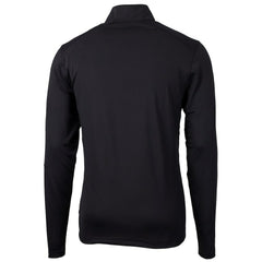 Atlanta Falcons Cutter & Buck Throwback Logo Virtue Eco Pique Recycled Quarter-Zip Big & Tall Pullover Top - Black Pullover