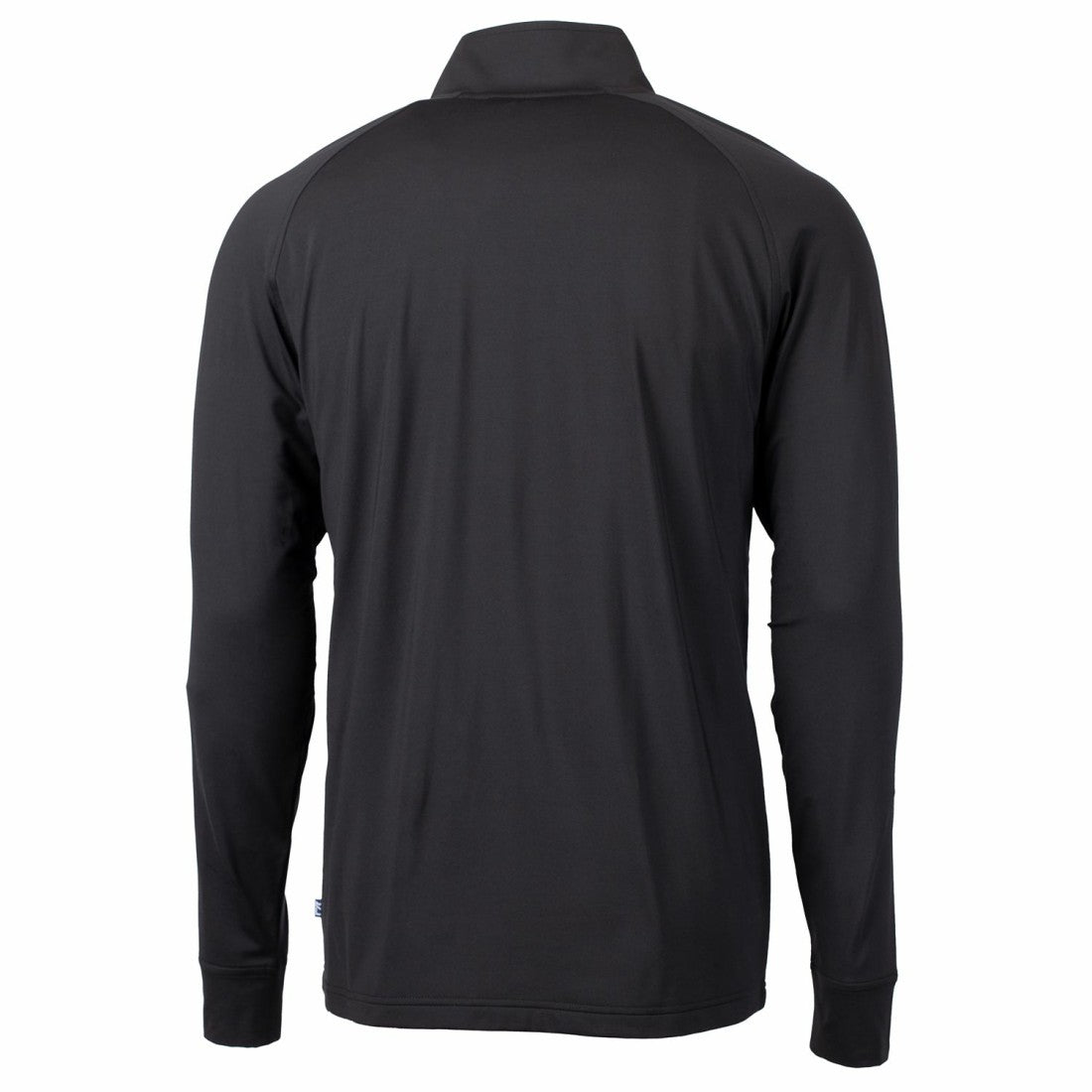 Green Bay Packers Cutter & Buck Adapt Eco Knit Stretch Recycled Quarter-Zip Throwback Pullover Top - Black Pullover