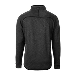 Seattle Seahawks Cutter & Buck Throwback Logo Mainsail Sweater-Knit Half-Zip Pullover Jacket - Heather Charcoal Pullover