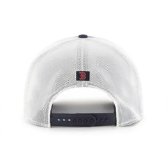 Boston Red Sox '47 Primary Team Logo American Flag Fill Trucker Snapback Hat - Blue Hats