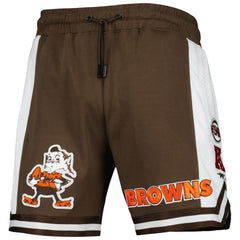 Cleveland Browns Pro Standard Retro Classic 2.0 Shorts - Brown Shorts