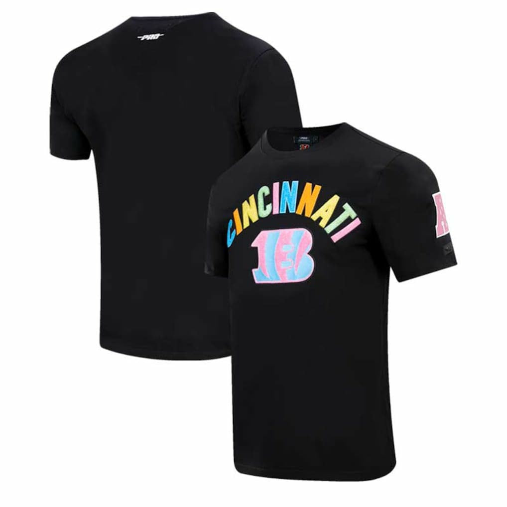 Cincinnati Bengals Pro Standard Neon Graphic T-Shirt - Black T-shirts