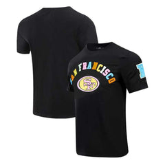 San Francisco 49ers Pro Standard Neon Graphic T-Shirt - Black T-shirts