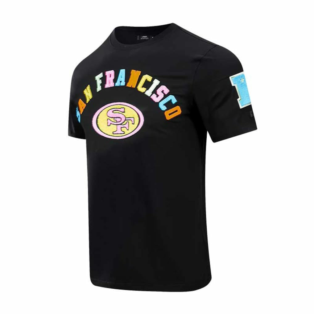 San Francisco 49ers Pro Standard Neon Graphic T-Shirt - Black T-shirts