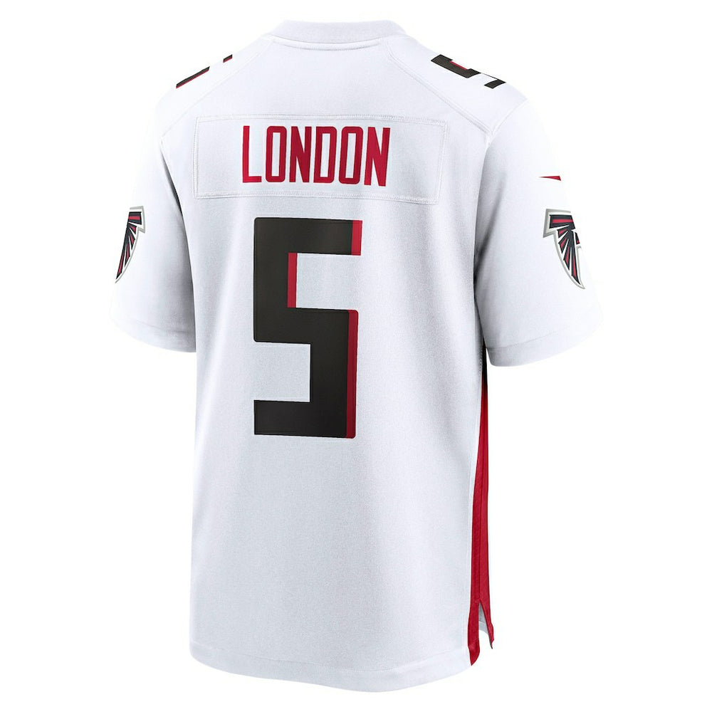 Drake London Atlanta Falcons Away Game Player Jersey - White Jerseys