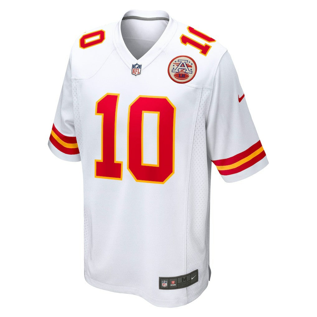 Isiah Pacheco Kansas City Chiefs Away Game Player Jersey - White Jerseys