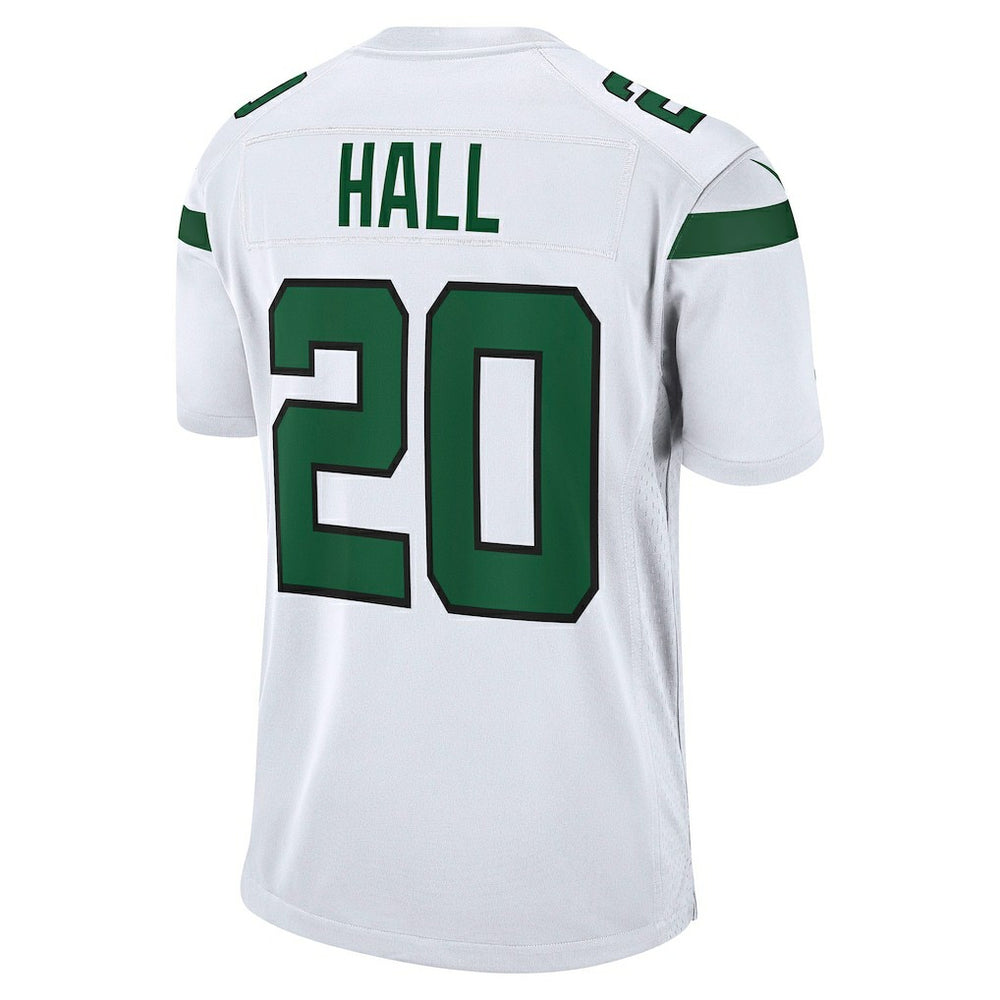 Breece Hall New York Jets Away Game Player Jersey - White Jerseys