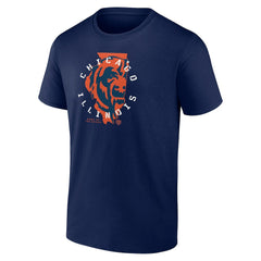 Chicago Bears Route Runner T-Shirt - Navy T-shirts