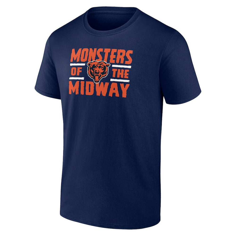 Chicago Bears Open Receiver T-Shirt - Navy T-shirts