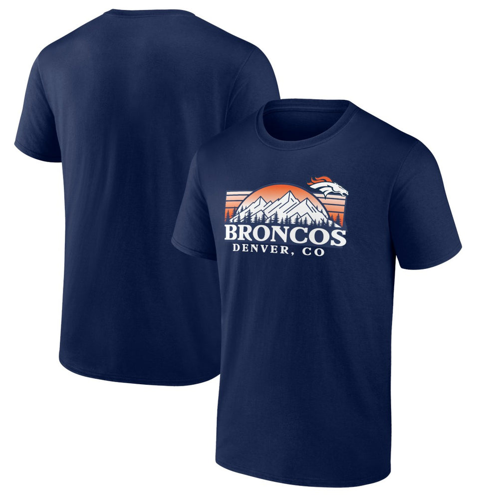 Denver Broncos Route Runner T-Shirt - Navy T-shirts