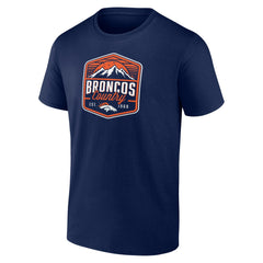 Denver Broncos Open Receiver T-Shirt - Navy T-shirts