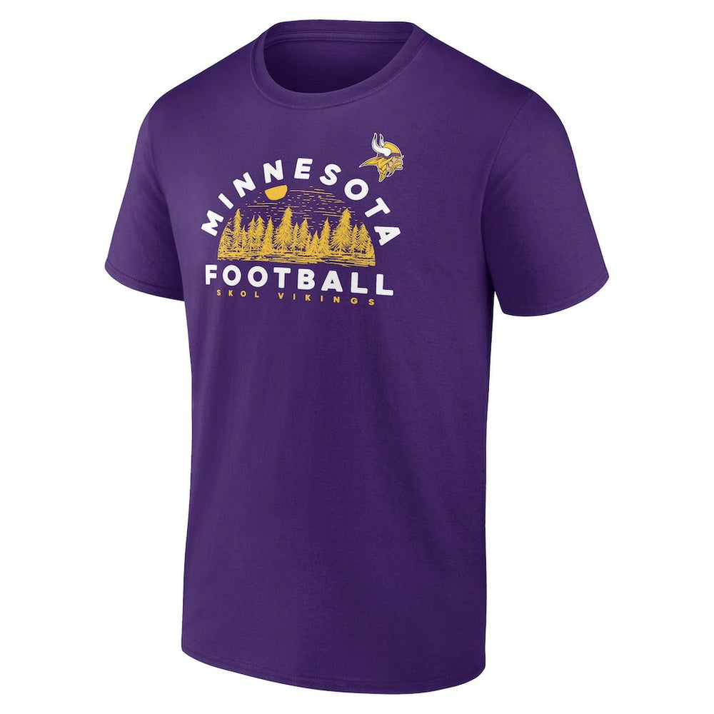 Minnesota Vikings Route Runner T-Shirt - Purple T-shirts