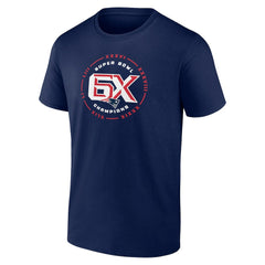 New England Patriots Open Receiver T-Shirt - Navy T-shirts