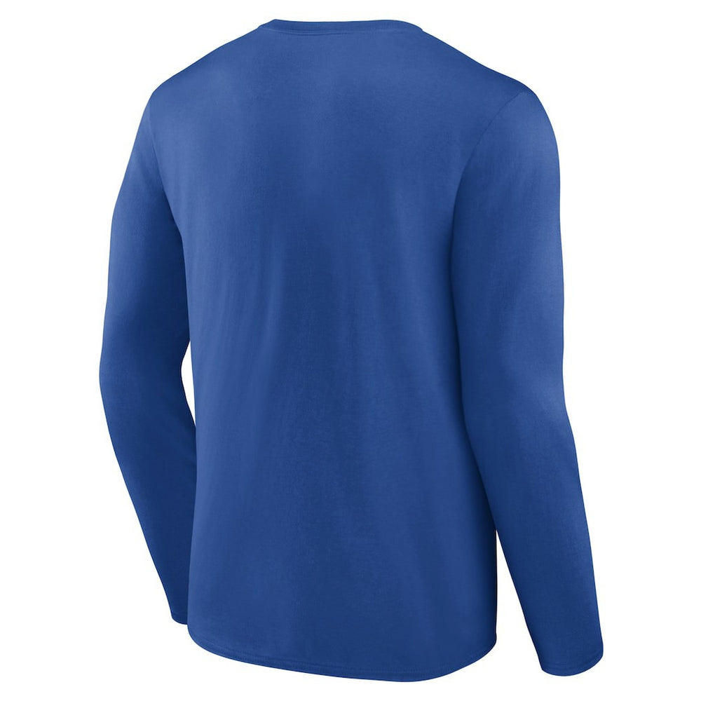 Dallas Mavericks Gradient Logo Long Sleeve T-Shirt Blue outlet