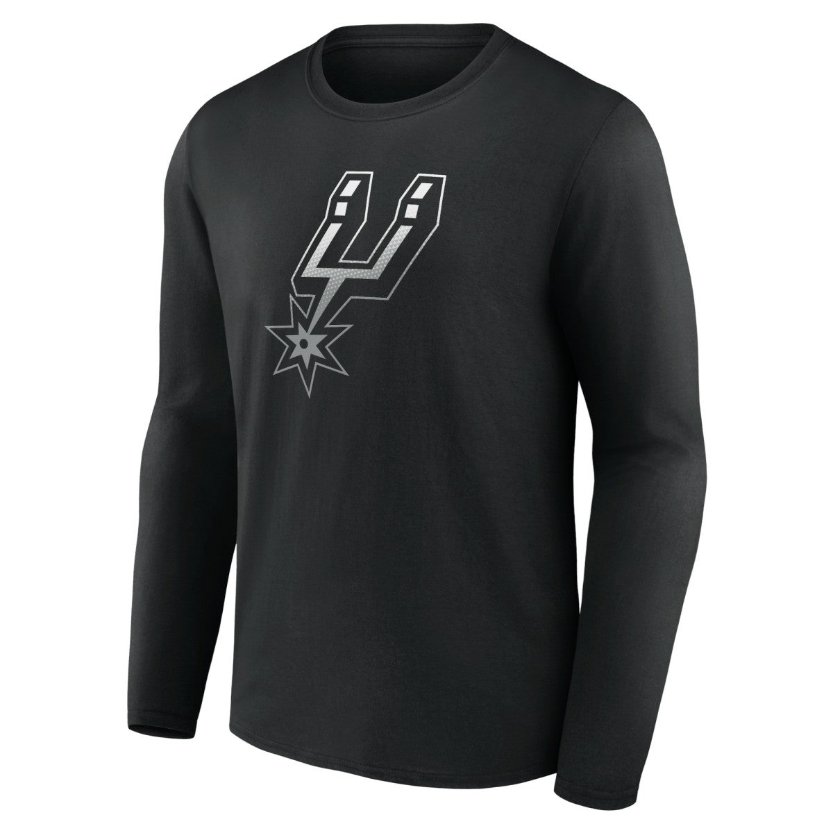 San Antonio Spurs Gradient Logo Long Sleeve T-Shirt Black