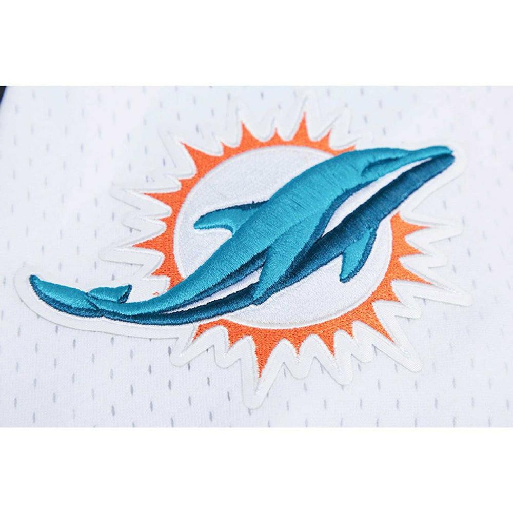 Tyreek Hill Miami Dolphins Pro Standard Mesh Baseball Button-Up T-Shirt - White T-shirts