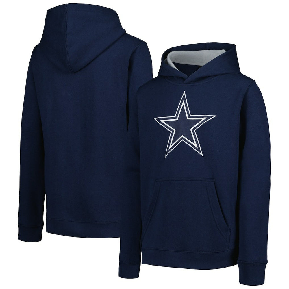 Dallas Cowboys Youth Prime Pullover Hoodie - Navy Hoodies