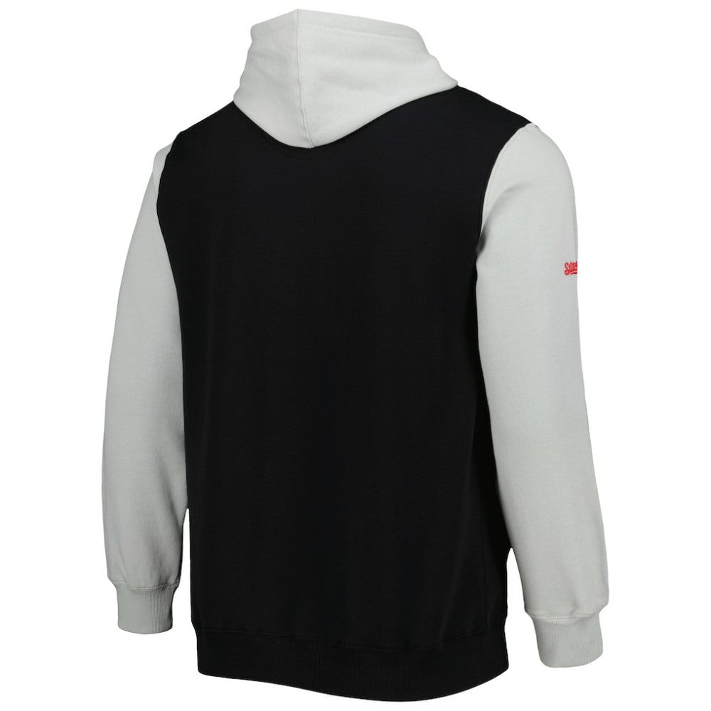 Chicago White Sox Stitches Team Pullover Hoodie - Black/Gray Hoodies