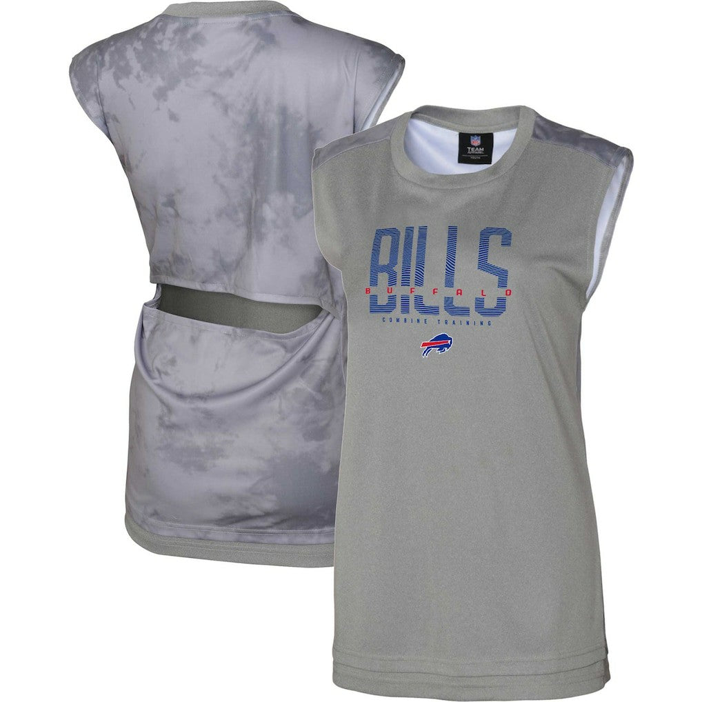 Buffalo Bills Women's No Sweat Tank Top - Gray Tops