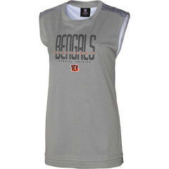 Cincinnati Bengals Women's No Sweat Tank Top - Gray Tops