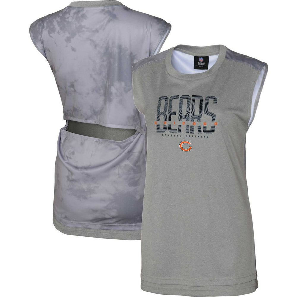 Chicago Bears Women's No Sweat Tank Top - Gray Tops